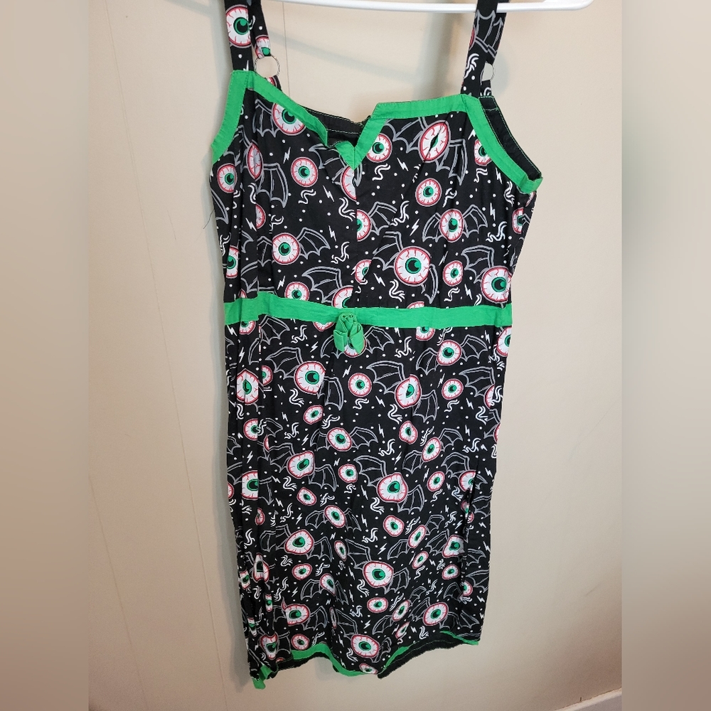Sourpuss Eyeball Pencil Dress